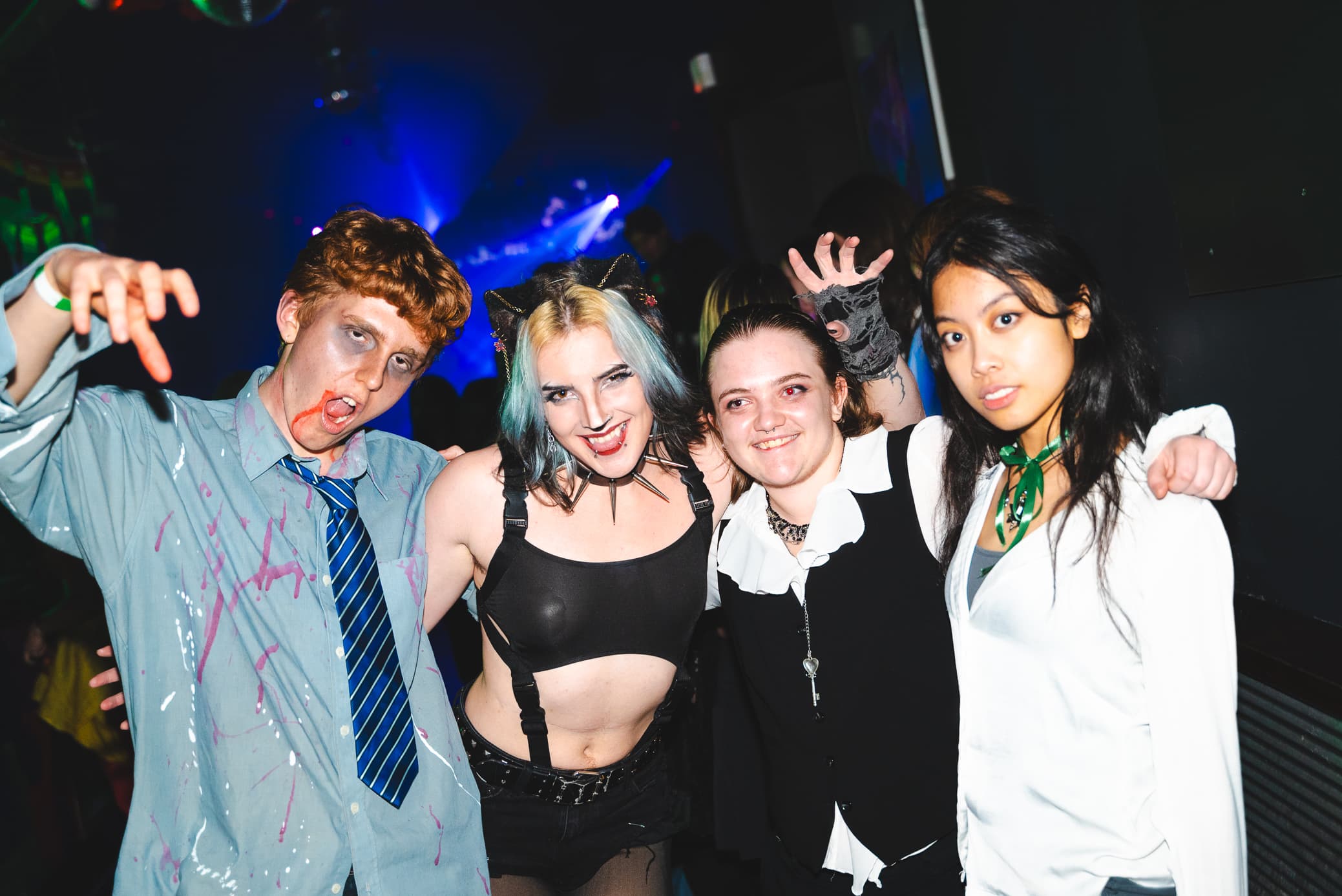 Rainbow Engineering Members at Family Bar